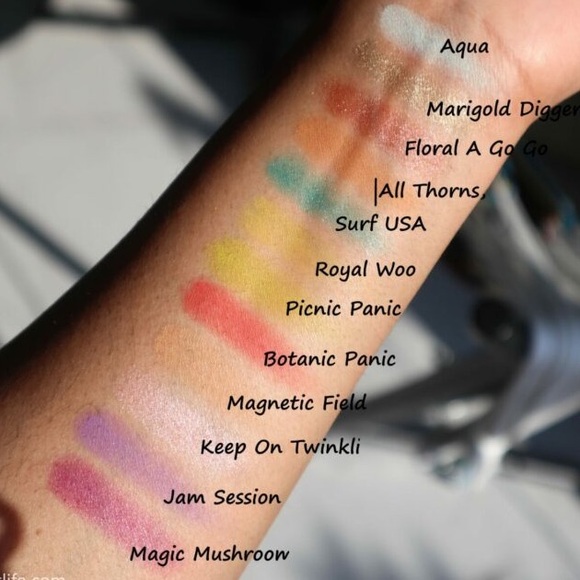 MAC COSMETICS Botanic Panic x12 Eyeshadow Palette - Picture 6 of 7